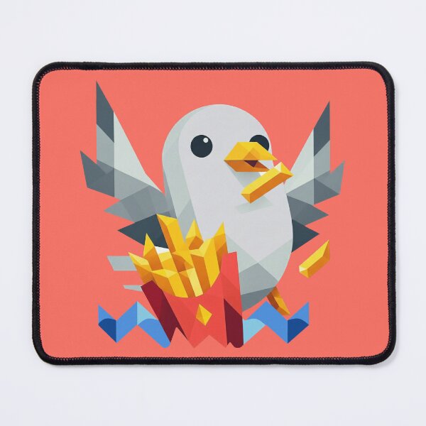Item preview, Seagull Mayhem French Fry Beach Thief designed and sold by 3MillsDesign.