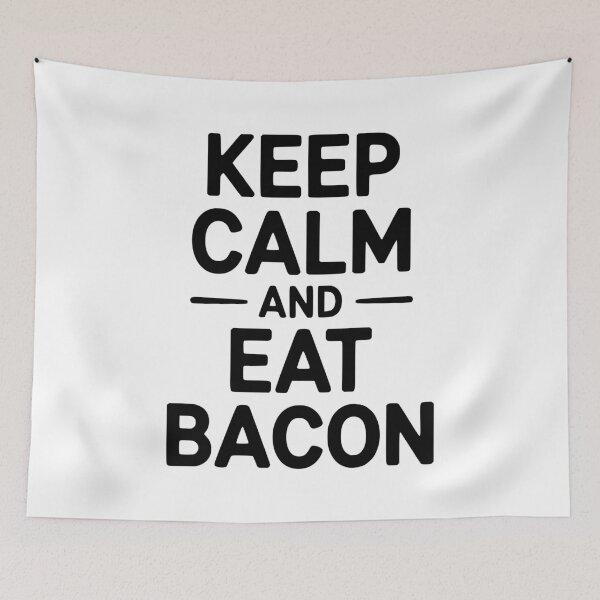 Item preview, Keep Calm and Eat Bacon designed and sold by Frank Ring.
