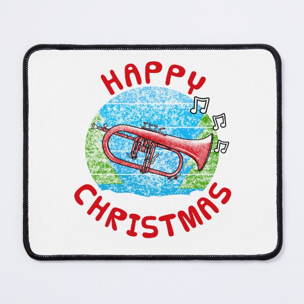 Item preview, Christmas Flugelhorn Player Brass Musician Xmas Music Teacher designed and sold by doodlerob.