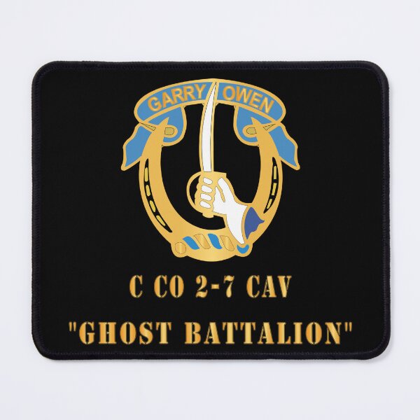 Item preview, Army - 7th Cav DUI -  Co C 2-7 - Ghost BattalionX 300 designed and sold by Military Insignia Products.