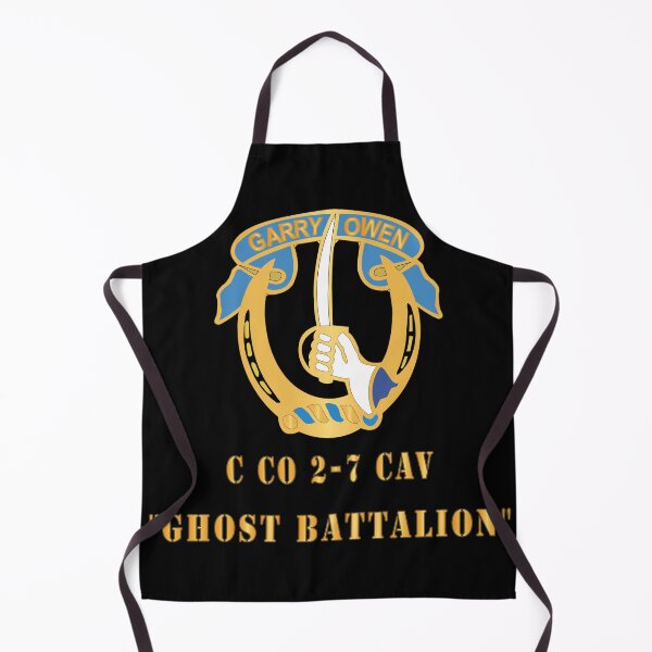 Item preview, Army - 7th Cav DUI -  Co C 2-7 - Ghost BattalionX 300 designed and sold by Military Insignia Products.