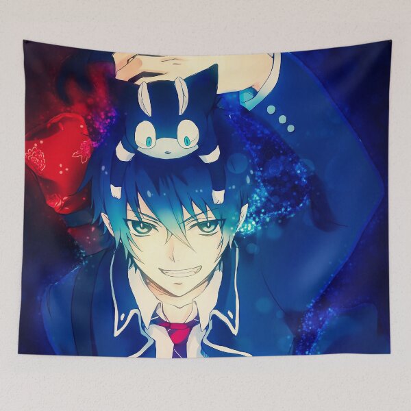 Item preview, Rin Okumura Blue Exorcist Fiery Determination In Electric Blue designed and sold by thedarvills.