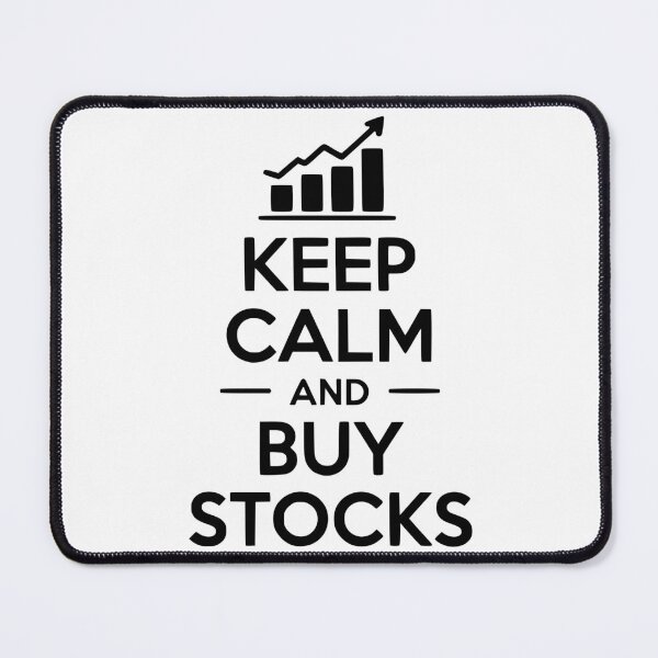 Item preview, Keep Calm and Buy Stocks designed and sold by Frank Ring.