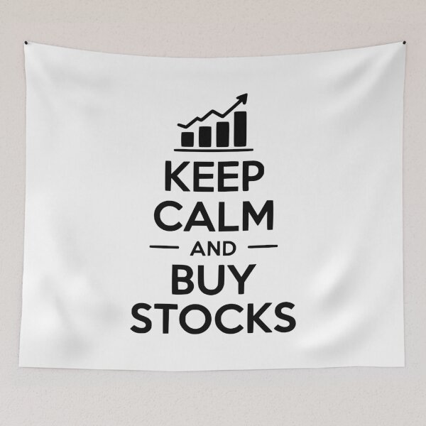 Item preview, Keep Calm and Buy Stocks designed and sold by Frank Ring.