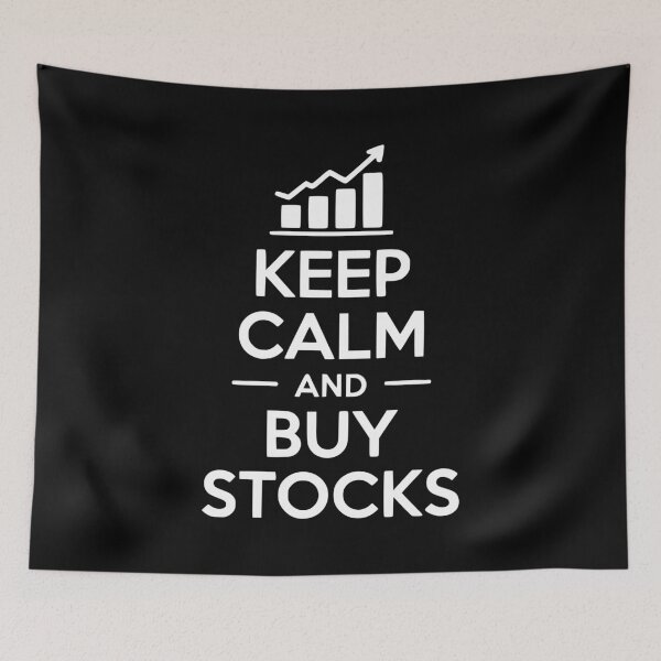 Item preview, Keep Calm and Buy Stocks designed and sold by Frank Ring.