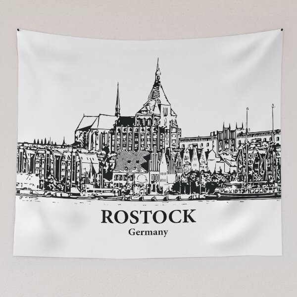 Item preview, Rostock - Germany designed and sold by Lakeric Cityscapes.