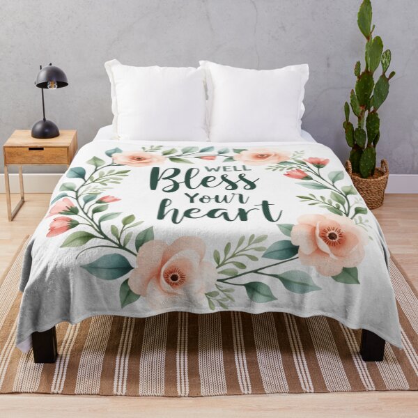 Item preview, Well Bless Your Heart Southern Charm Floral designed and sold by rustyroofco.