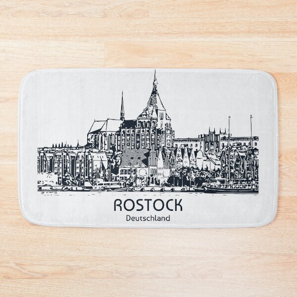 Item preview, Rostock - Deutschland designed and sold by Lakeric Cityscapes.