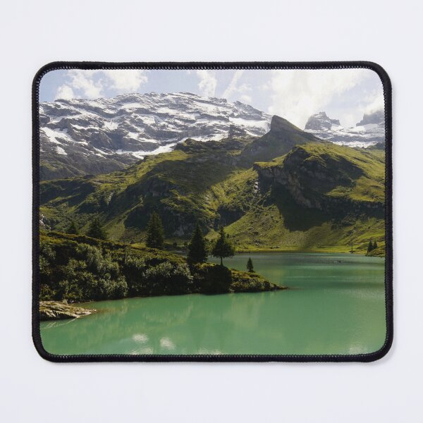 Item preview, Mountain lake in the Alps Switzerland designed and sold by nikawanders.