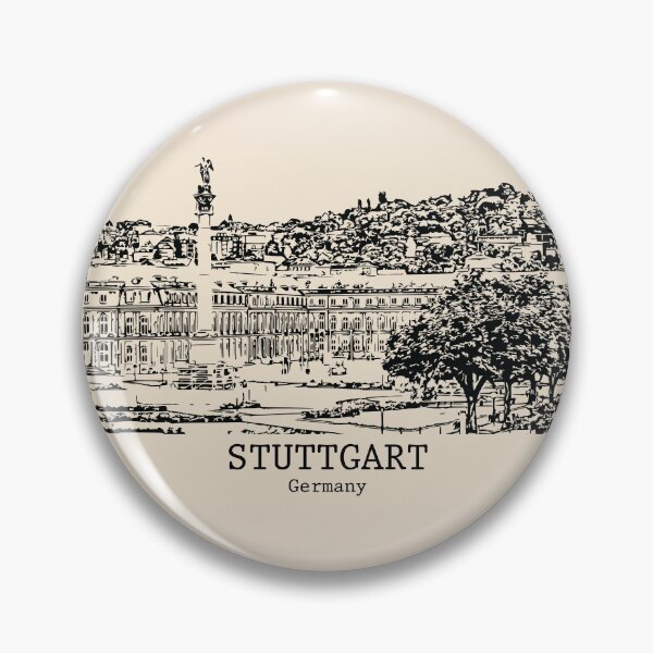 Artikelvorschau, Stuttgart - Deutschland entworfen und verkauft von Lakeric Cityscapes.