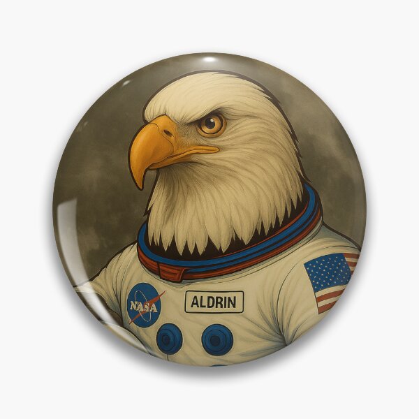 Item preview, Eagle Astronaut High Quality Print designed and sold by CRUCIBLE 2020.