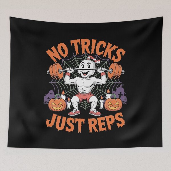 Item preview, Halloween Working On My Booty Gym Workout Ghost  designed and sold by GGrizeldaRivas.