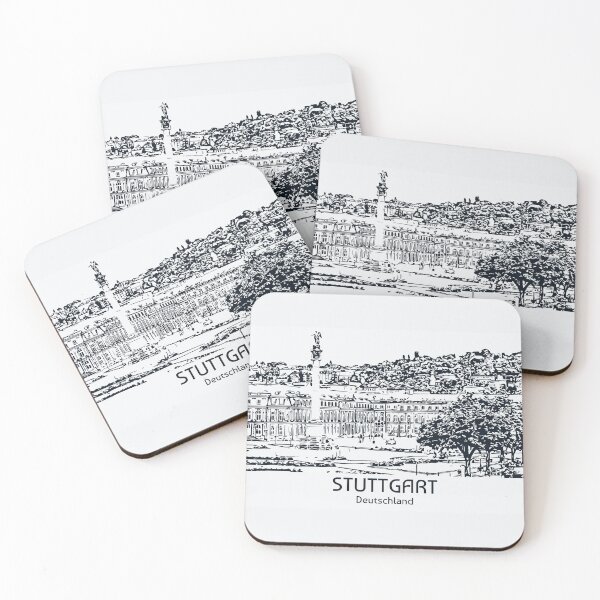 Item preview, Stuttgart - Deutschland designed and sold by Lakeric Cityscapes.