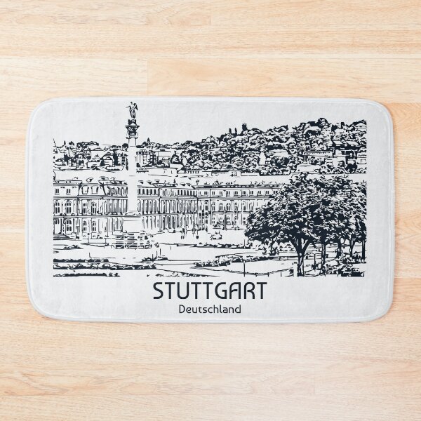 Artikelvorschau, Stuttgart - Deutschland entworfen und verkauft von Lakeric Cityscapes.
