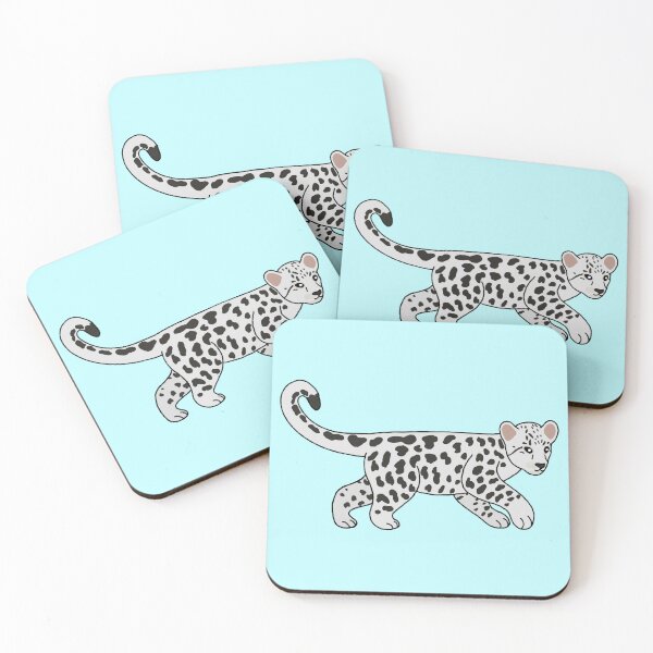 Item preview, Baby Snow Leopard designed and sold by Leapingdoe.