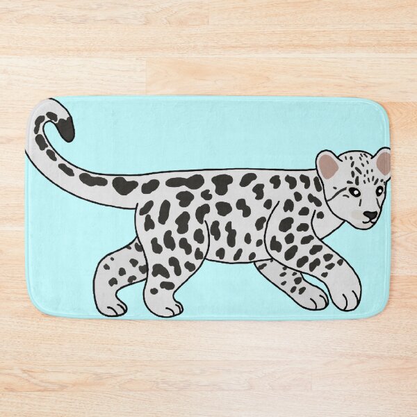 Item preview, Baby Snow Leopard designed and sold by Leapingdoe.