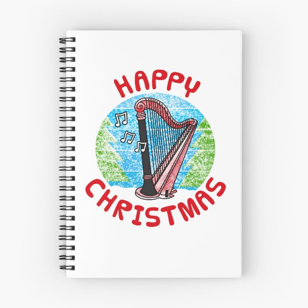 Item preview, Christmas Harp Harpist String Musician Xmas Music Teacher designed and sold by doodlerob.