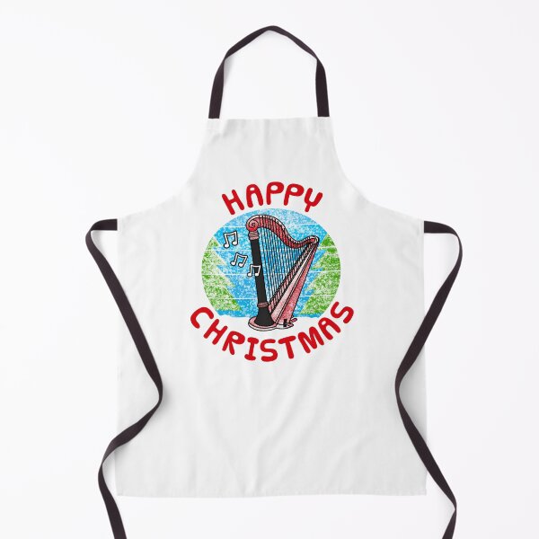 Item preview, Christmas Harp Harpist String Musician Xmas Music Teacher designed and sold by doodlerob.