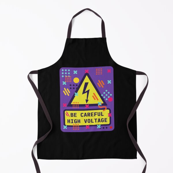 Item preview, Be Careful High Voltage Warning Sign designed and sold by MySimpleFlow.