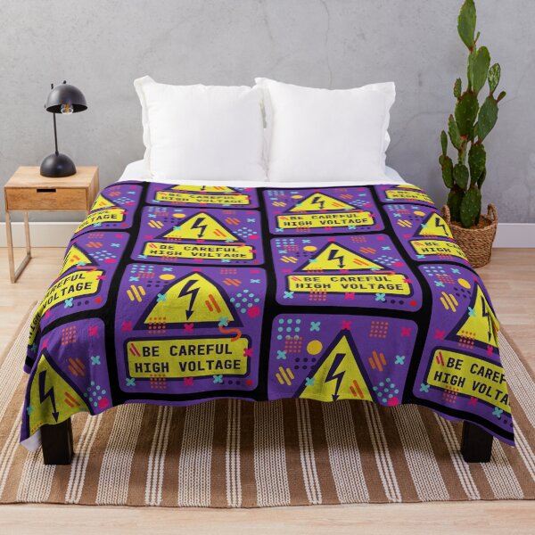 Item preview, Be Careful High Voltage Warning Sign designed and sold by MySimpleFlow.