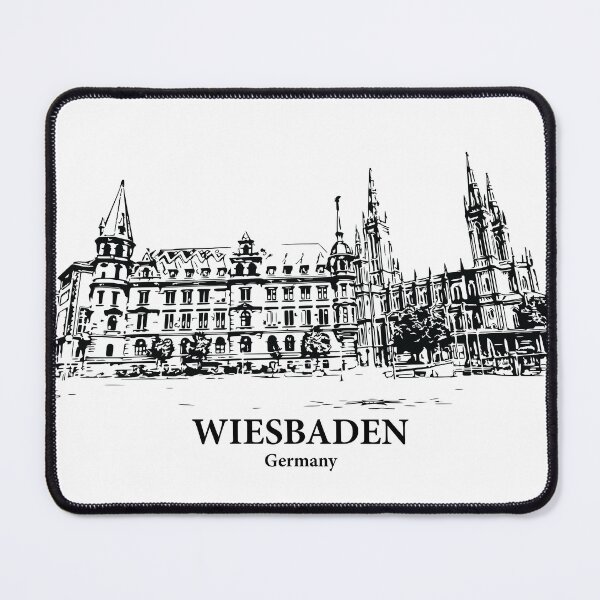 Item preview, Wiesbaden - Germany designed and sold by Lakeric Cityscapes.