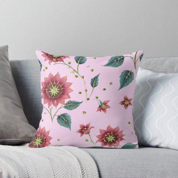 Artikelvorschau, Rosa Sonnenblumen im Vintage-Stil entworfen und verkauft von Nice-patterns.