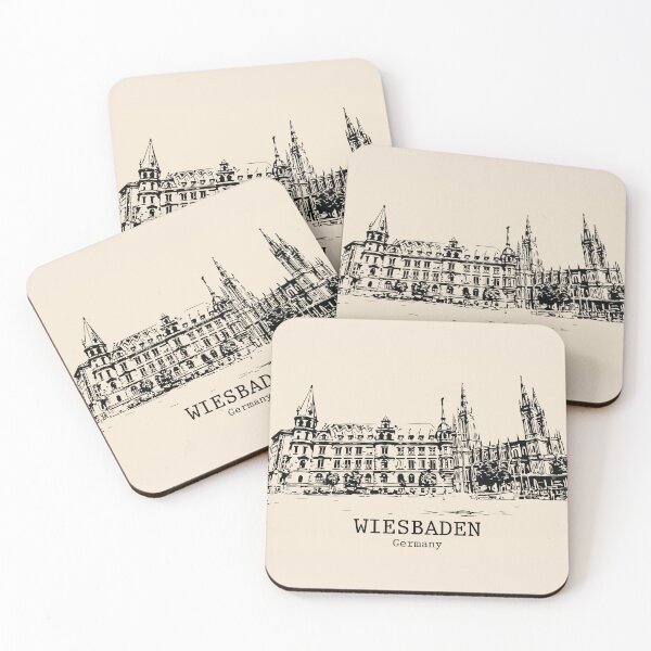 Item preview, Wiesbaden - Germany designed and sold by Lakeric Cityscapes.