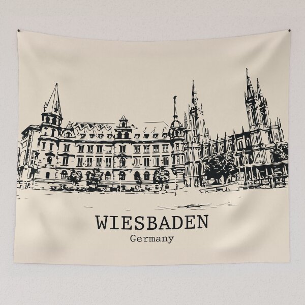 Item preview, Wiesbaden - Germany designed and sold by Lakeric Cityscapes.