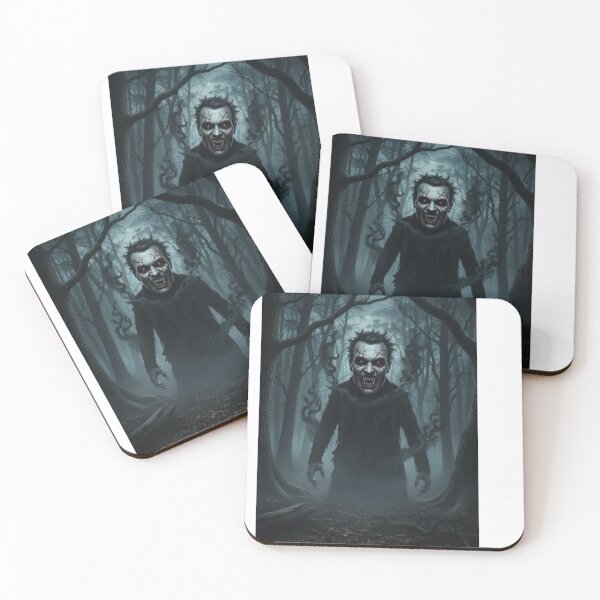 Item preview, The Haunting of the Whispering Woods - Vampire Demon Horror Art designed and sold by KonLeone.