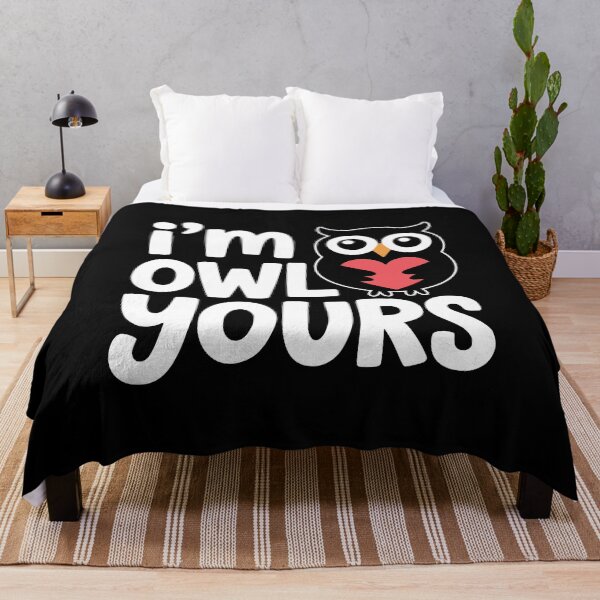 Item preview, I'm Owl Yours! Funny Owl Pun designed and sold by PMCreative.