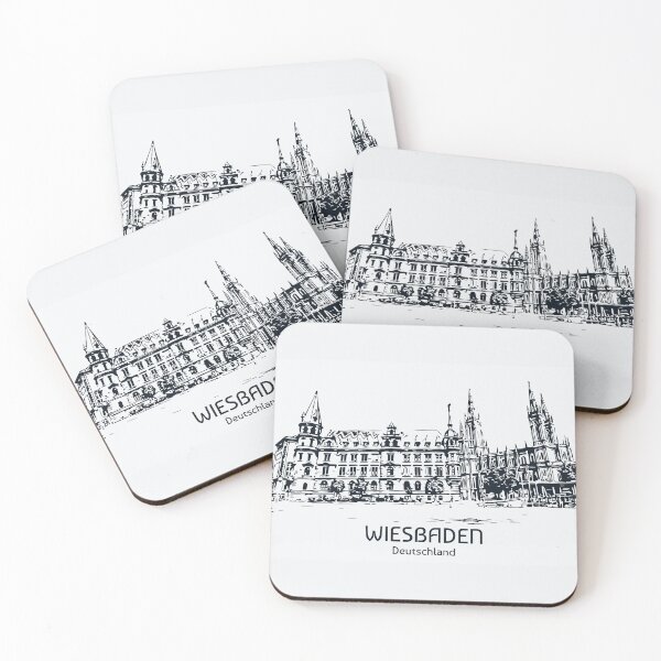 Item preview, Wiesbaden - Deutschland designed and sold by Lakeric Cityscapes.