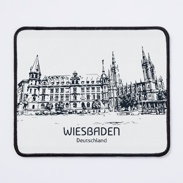 Item preview, Wiesbaden - Deutschland designed and sold by Lakeric Cityscapes.