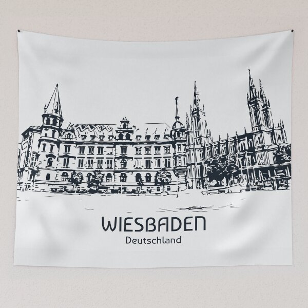 Item preview, Wiesbaden - Deutschland designed and sold by Lakeric Cityscapes.