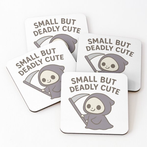 Item preview, Small But Deadly Cute Chibi Grim Reaper designed and sold by Kindly Dead.
