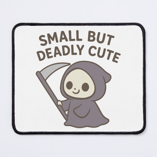 Item preview, Small But Deadly Cute Chibi Grim Reaper designed and sold by Kindly Dead.