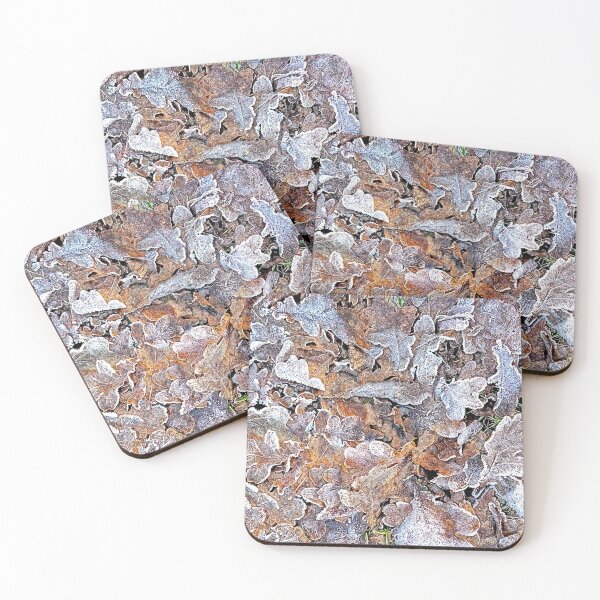Item preview, Frosted oak leaves 3, paint effect designed and sold by paulboizot.