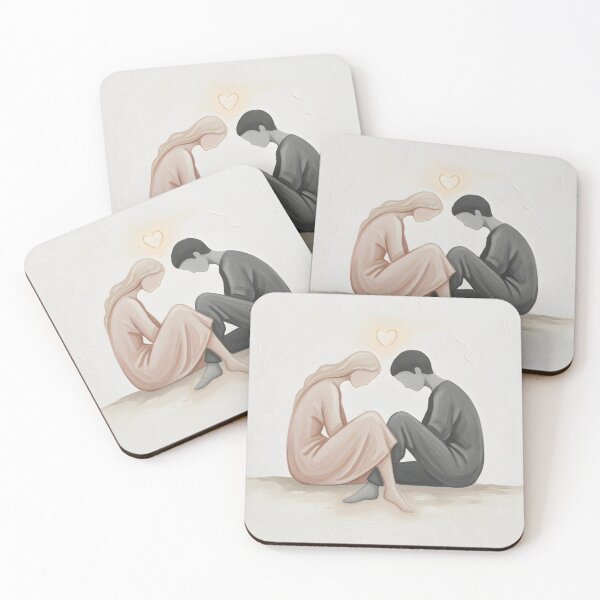 Item preview, Quiet Connection Minimalist Love designed and sold by dreephic22.