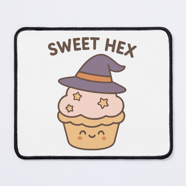 Item preview, Sweet Hex Witch Hat Cupcake designed and sold by Kindly Dead.