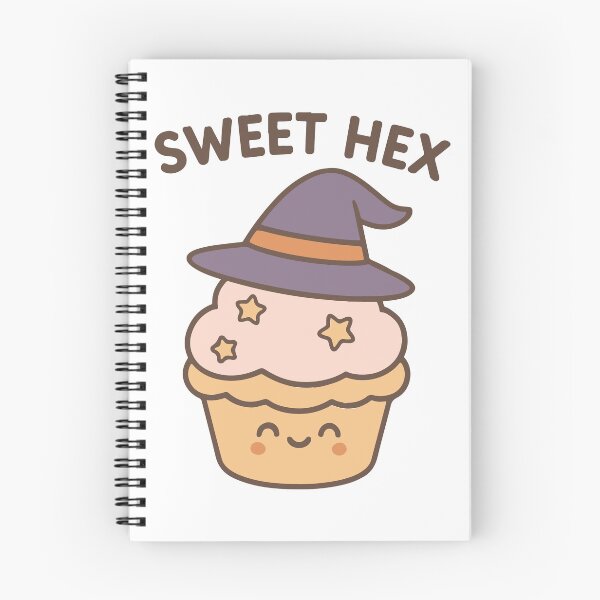 Item preview, Sweet Hex Witch Hat Cupcake designed and sold by Kindly Dead.