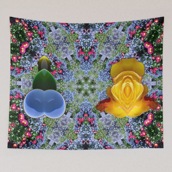 Item preview, Femininity & Masculinity – Yellow Rose and Circles / Swiss Artwork Photography designed and sold by Raphael Wolf.