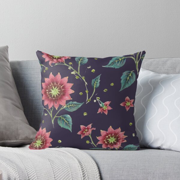 Artikelvorschau, Rosa Sonnenblumen im Vintage-Stil entworfen und verkauft von Nice-patterns.