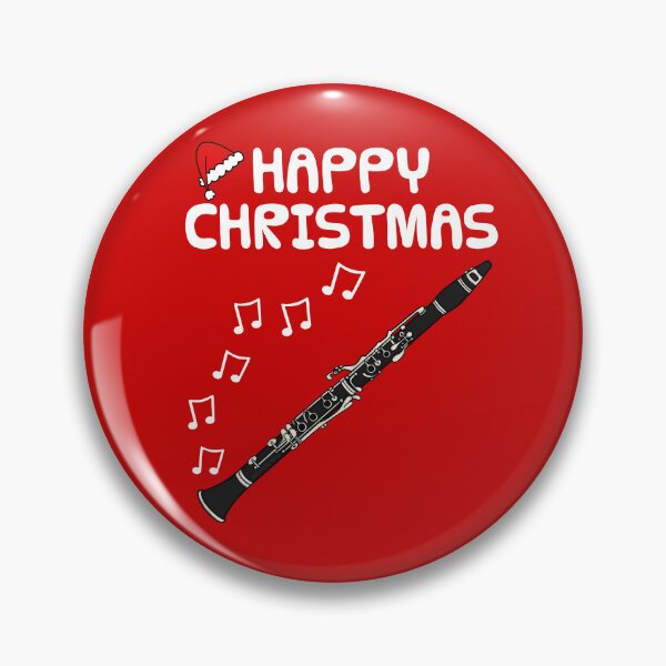 Item preview, Christmas Clarinet Clarinetist Musician Santa Hat Xmas designed and sold by doodlerob.