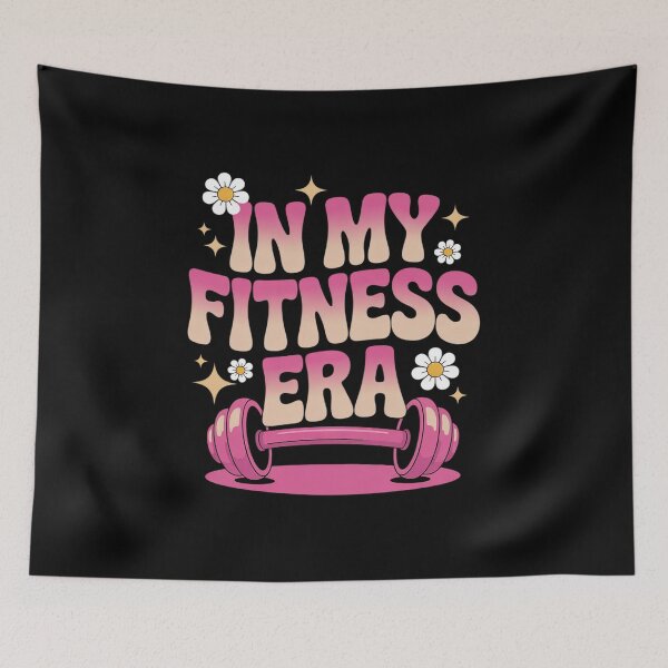 Item preview, In My Fitness Era Workout Sport Motivation Lifting Gym  designed and sold by GGrizeldaRivas.