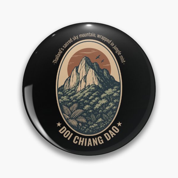 Item preview, Doi Chiang Dao Mountain Silhouette   designed and sold by Boogosh.