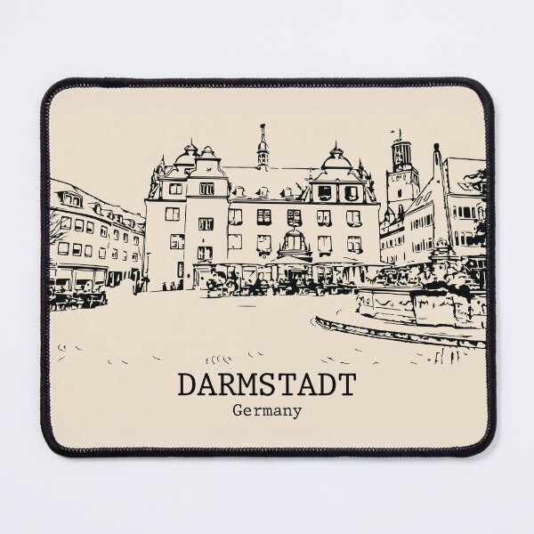 Item preview, Darmstadt - Germany designed and sold by Lakeric Cityscapes.