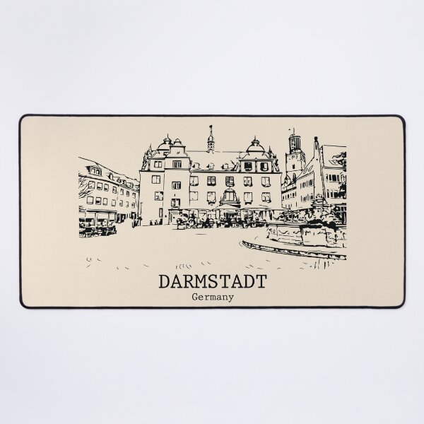 Item preview, Darmstadt - Germany designed and sold by Lakeric Cityscapes.