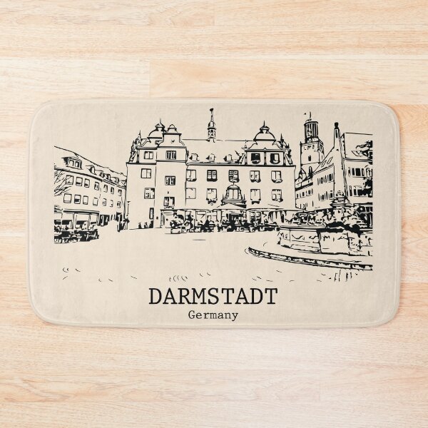 Item preview, Darmstadt - Germany designed and sold by Lakeric Cityscapes.