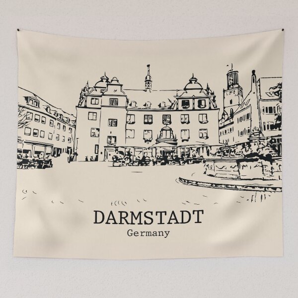 Item preview, Darmstadt - Germany designed and sold by Lakeric Cityscapes.
