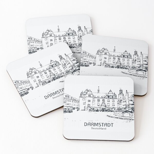 Item preview, Darmstadt - Deutschland designed and sold by Lakeric Cityscapes.