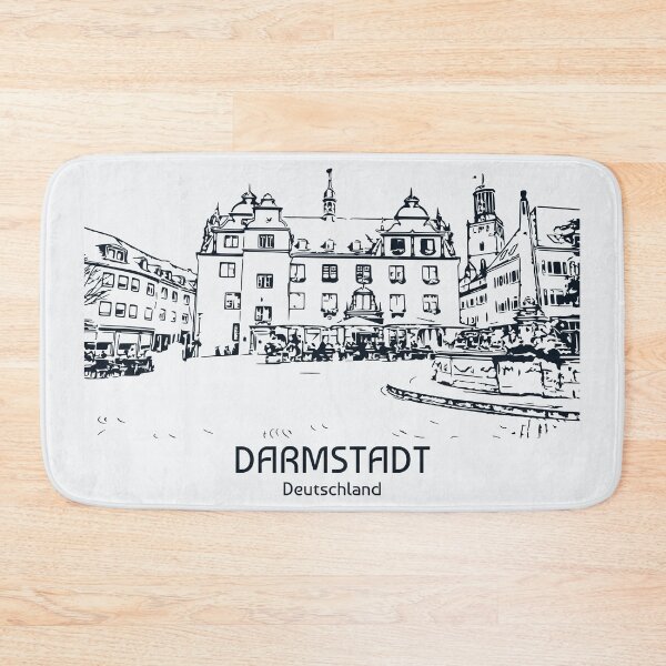Item preview, Darmstadt - Deutschland designed and sold by Lakeric Cityscapes.